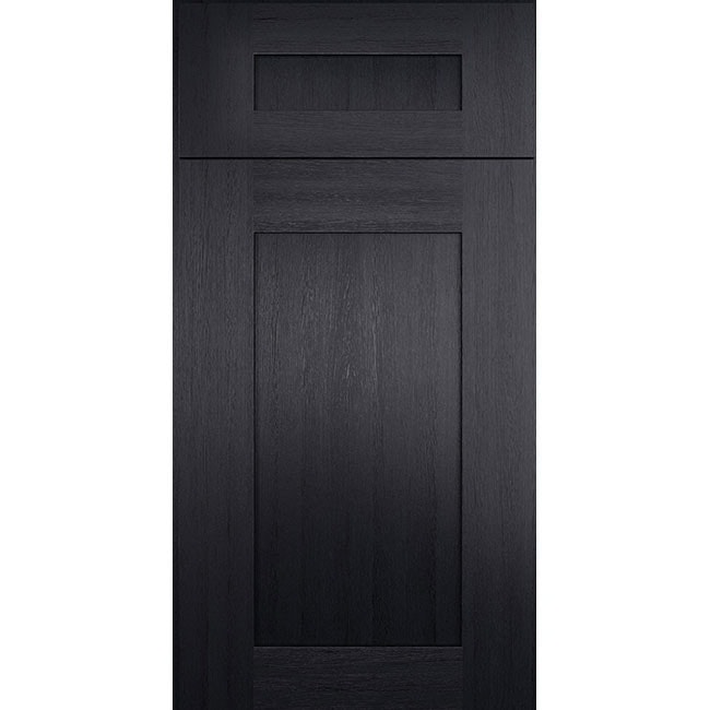 Blaze Black shaker cabinet door