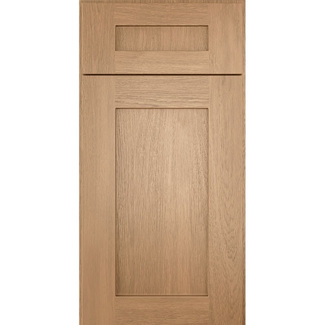 Homestead Oak natural wood cabinet door