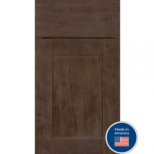 Madison Brown wood cabinet door