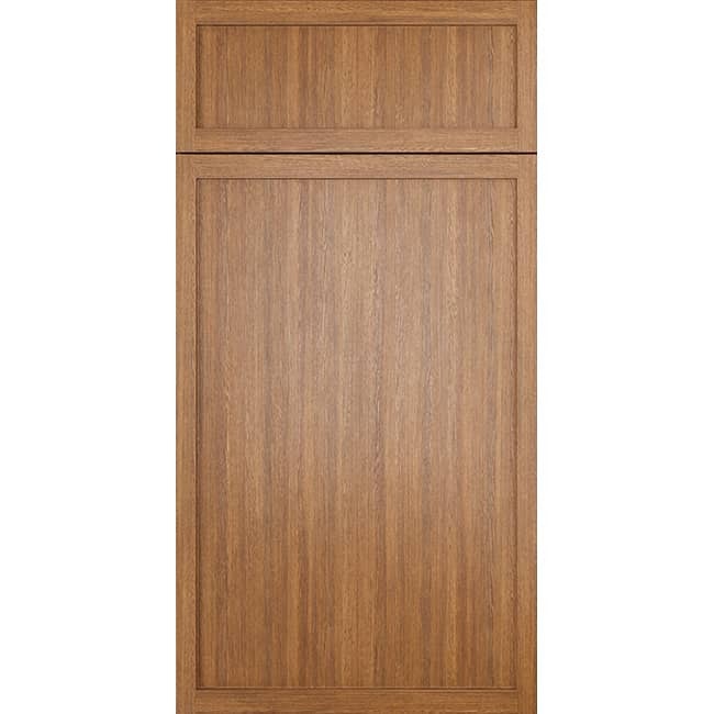 Petit Brown warm wood cabinet door